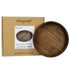 Round Black Walnut Serving Tray - Kinwell Furniture