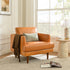 Samuel Tapered Arm Leather Chair
