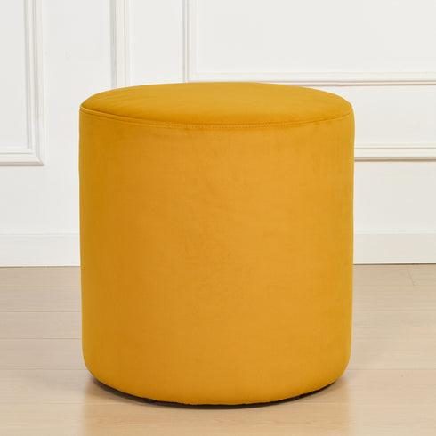 Elof Velvet Ottoman
