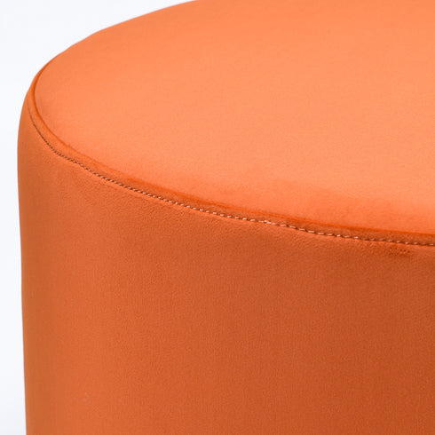 Elof Velvet Ottoman