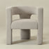 Herbert Modern Bouclé Armchair - Oatmeal Accent Chair | Decorative Accent Chairs | Kinwell Furniture | Modern Accent Chairs
