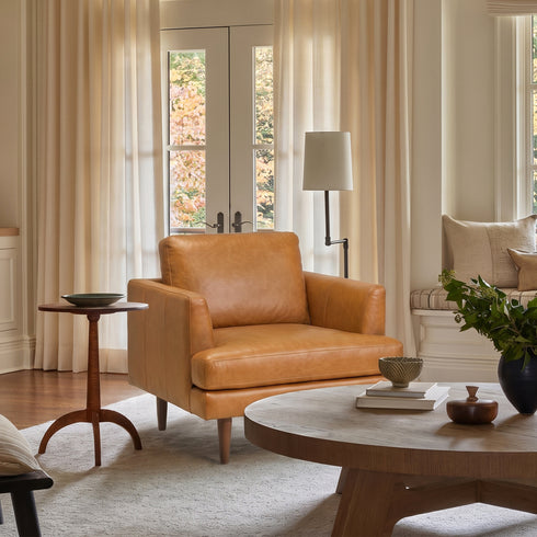 Samuel Tapered Arm Chair