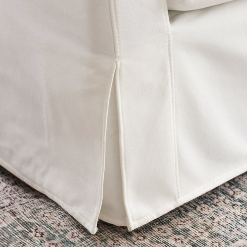 Herman Performance Fabric Slipcovered Sofa - 3 Seater Sofa | Three Seater Couch | Kinwell Furniture | Modern 3 Seater Sofas