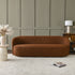 Everitte Bouclé 3-Seater Sofa - Brown 3 Seater Sofa | Three Seater Couch | Kinwell Furniture | Modern 3 Seater Sofas