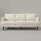 Cream Upholstered Sofa – Albert Sofa Couch | 3-Seater Sofa | Kinwell Furniture | Mid-Century Modern, Timeless Design