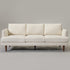 Cream Upholstered Sofa – Albert Sofa Couch | 3-Seater Sofa | Kinwell Furniture | Mid-Century Modern, Timeless Design