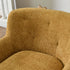 Vestie Chenille Swivel Barrel Chair - Camel Modern Swivel Chair | Swivel Accent Chairs | Kinwell Furniture | Swivel Armchairs