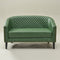 Logan Faux Leather Tufted Loveseat | Fabric Loveseat Couch | Kinwell Furniture | Modern Loveseats & Comfortable Loveseat Sofa Couches