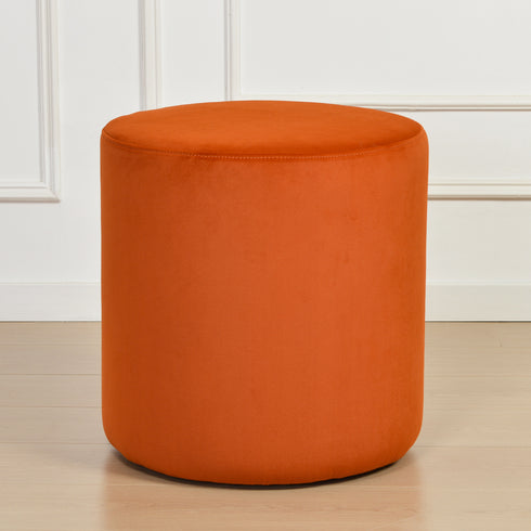 Elof Velvet Ottoman