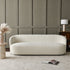 Everitte Bouclé 3-Seater Sofa - White 3 Seater Sofa | Three Seater Couch | Kinwell Furniture | Modern 3 Seater Sofas