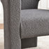 Herbert Modern Bouclé Armchair - Gray Accent Chair | Decorative Accent Chairs | Kinwell Furniture | Modern Accent Chairs
