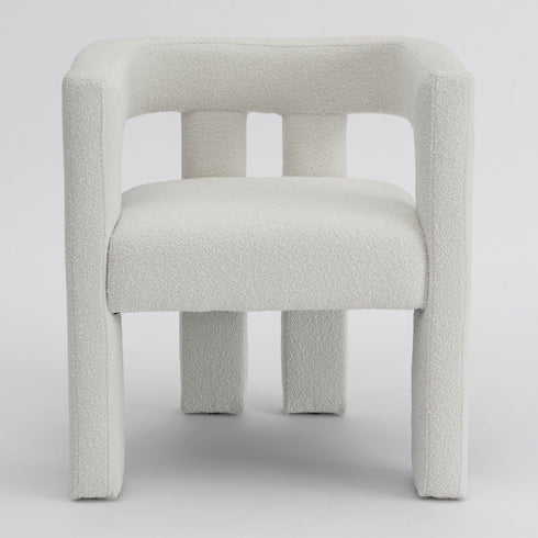 Hal Modern Bouclé Armchair Set - Modern Sitting Room Chair | Accent Sitting Chairs | Kinwell Furniture | Sofa Accent Chairs & High Back Accent Chairs