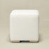 Bouclé Square Ottoman – White Modern Footstool | Small Upholstered Ottomans | Kinwell Furniture | Minimalist Cube Poufs