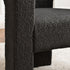 Herbert Modern Bouclé Armchair - Dark Gray Accent Chair | Decorative Accent Chairs | Kinwell Furniture | Modern Accent Chairs