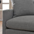 Goose Down Feathers Upholstered Sectional Sofa | Cloud Soft L-Shaped Sectional with Chaise | Down Filled Modern Sectional Couch | Comfortable Everyday Sectional Sofa | Modular L-Shape Sectional | Kinwell Furniture