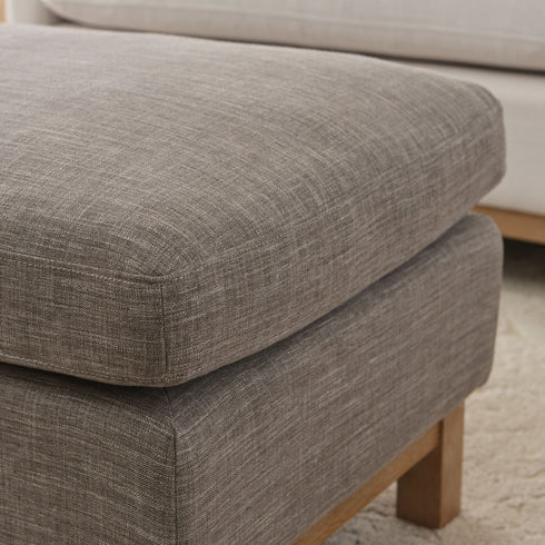 Albert Goose Down Feathers Ottoman