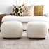 Elmer Bouclé Ottoman - Fabric Ottoman | Decorative Ottoman | Kinwell Furniture | Modern Ottoman Furniture