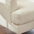 Upholstered Armchair – Cream Square Arm Accent Chair | Performance Fabric Armchair | Kinwell Furniture | Scandinavian, Timeless Design