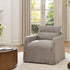 Clara Linen Slipcover Swivel Chair