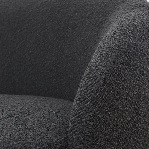 Everitte Bouclé Loveseat Sofa | Fabric Loveseat Couch | Kinwell Furniture | Modern Loveseats & Comfortable Loveseat Sofa