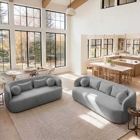 Ashlie Bouclé 3-Seater Sofa