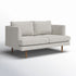 Albert Linen Blend Loveseat
