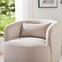 Ashlie Velvet Swivel Barrel Chair - Comfy Swivel Chair | Accent Swivel Chairs | Kinwell Furniture | Mid Century Swivel Chairs