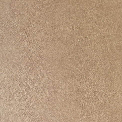 Elof Faux Leather Ottoman - Elegant Round Ottoman | Multi-Functional Footrest | Kinwell Furniture | Modern Living Room Decor