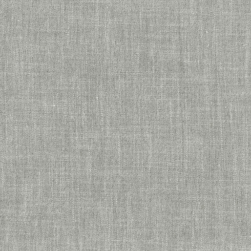 Albert Linen Blend Ottoman – Footrest & Pouf | Living Room Accent Seat | Kinwell Furniture | Contemporary Ottoman | Light Gray