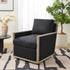 Sanford Down Swivel Armchair - Modern Swivel Chair | Swivel Accent Chairs | Kinwell Furniture | Swivel Armchairs