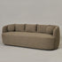 Ashlie Bouclé 3-Seater Sofa - Teddy Brown 3 Seater Sofa | Three Seater Couch | Kinwell Furniture | Modern 3 Seater Sofas