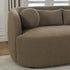 Ashlie Bouclé Loveseat |Teddy Brown Loveseat | Fabric Loveseat Couch | Kinwell Furniture | Modern Loveseats & Comfortable Loveseat Sofa Couches