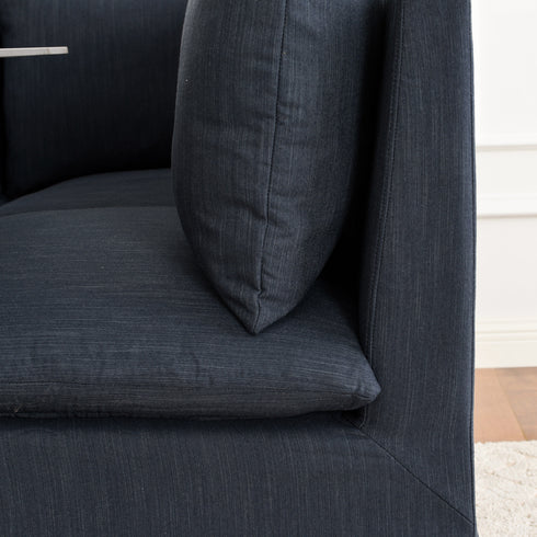 Nelly Performance Dining Chair - Indigo Modern Dining Chair | Dining Chairs | Kinwell Furniture | Upholstered Dining Chairs