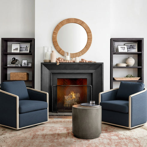 Claude Performance Fabric Swivel Chair