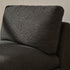 Montyne Armless Bouclé Chair - Dark Gray Upholstery | Charcoal Gray Accent Chair | Kinwell Furniture | Mid-century Modern Style