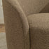 Everitte Bouclé Swivel Barrel Chair