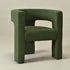 Herbert Modern Bouclé Armchair - Green Accent Chair | Decorative Accent Chairs | Kinwell Furniture | Modern Accent Chairs