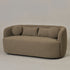 Ashlie Bouclé Loveseat |Teddy Brown Loveseat | Fabric Loveseat Couch | Kinwell Furniture | Modern Loveseats & Comfortable Loveseat Sofa Couches