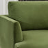 Upholstered Armchair – Green Square Arm Accent Chair | Performance Fabric Armchair | Kinwell Furniture | Scandinavian, Timeless Design