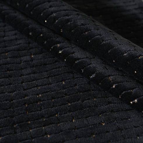 Kinwell Exclusive | Elmer Sculpted Jacquard Ottoman