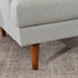 Upholstered Armchair – Gray Square Arm Accent Chair | Performance Fabric Armchair | Kinwell Furniture | Scandinavian, Timeless Design
