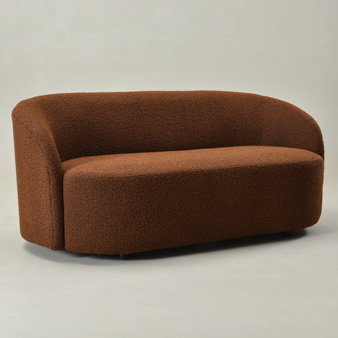 Everitte Bouclé Loveseat Sofa | Fabric Loveseat Couch | Kinwell Furniture | Modern Loveseats & Comfortable Loveseat Sofa