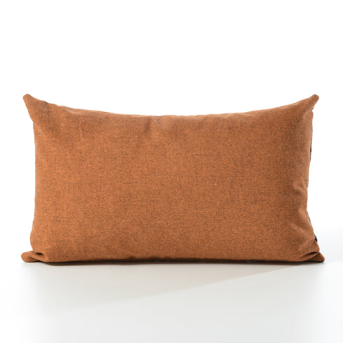 Dulah Two-Tone Textured Throw Pillow