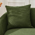 Susie Green Bouclé Sofa | Contemporary Green Loveseat | Kinwell Furniture | Chic Bouclé Couch with Pillows
