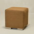 Bouclé Square Ottoman – Brown Modern Footstool | Small Upholstered Ottomans | Kinwell Furniture | Minimalist Cube Poufs