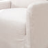 Clara Linen Slipcover Swivel Chair