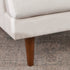 Upholstered Armchair – Ivory Square Arm Accent Chair | Performance Fabric Armchair | Kinwell Furniture | Scandinavian, Timeless Design
