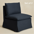 Nelly Slipcover Performance Dining Banquette