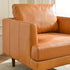 Samuel Tapered Arm Leather Chair