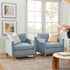 Albert Goose Down Feathers Armchair
